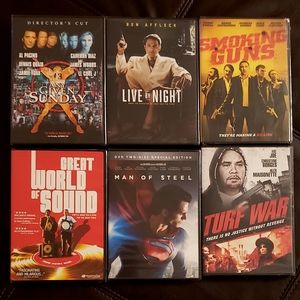 DVD Bundle (6 DVDs)